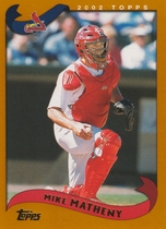 2002 Topps Base Set #4 Mike Matheny