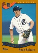 2002 Topps Base Set #692 Ryan Raburn