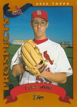 2002 Topps Traded #T191 Clint Weibl