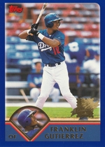 2003 Topps Base Set #293 Franklin Gutierrez