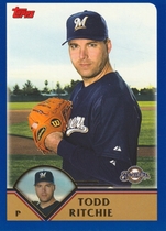 2003 Topps Series 2 #442 Todd Ritchie