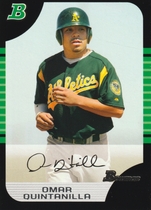 2005 Bowman Base Set #141 Omar Quintanilla