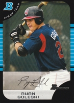 2005 Bowman Base Set #179 Ryan Goleski