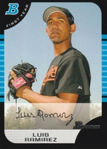 2005 Bowman Base Set #205 Luis Ramirez