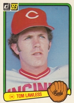 1983 Donruss Base Set #400 Tom Lawless