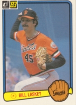 1983 Donruss Base Set #424 Bill Laskey