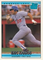 1992 Donruss Base Set #16 Eric Karros