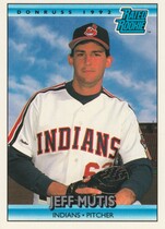 1992 Donruss Base Set #411 Jeff Mutis