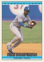 1992 Donruss Base Set #526 Mike Sharperson