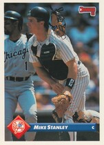 1993 Donruss Base Set #718 Mike Stanley