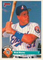 1993 Donruss Base Set #744 Rob Natal