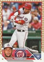 2023 Topps Gold Star (Walmart Factory Set) #257 Yadiel Hernandez