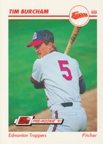 1991 Line Drive AAA #157 Tim Burcham