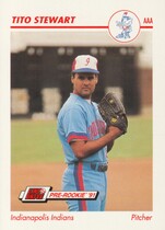 1991 Line Drive AAA #195 Tito Stewart