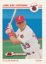 1991 Line Drive AAA #248 Carl Ray Stephens