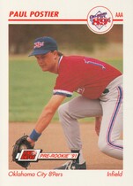 1991 Line Drive AAA #320 Paul Postier