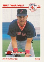 1991 Line Drive AAA #357 Mike Twardoski