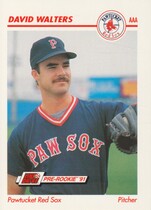 1991 Line Drive AAA #371 David Walters