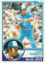 1983 Topps Base Set #89 Leon Roberts