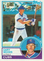 1983 Topps Base Set #356 Gary Woods
