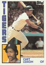 1984 Topps Base Set #611 Chet Lemon