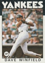 1986 Topps Base Set #70 Dave Winfield