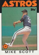 1986 Topps Base Set #268 Mike Scott