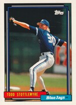 1992 Topps Base Set #607 Todd Stottlemyre