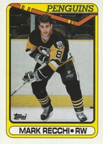 1990 Topps Base Set #280 Mark Recchi