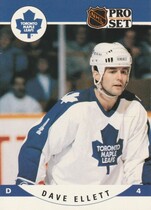 1990 Pro Set Base Set #532 Dave Ellett
