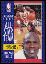 1991 Fleer Base Set #211 Michael Jordan