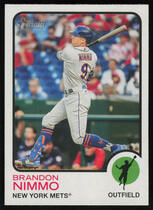 2022 Topps Heritage #82 Brandon Nimmo