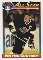 1991 Topps Base Set #258 Wayne Gretzky