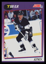 1991 Score Base Set #83 Todd Elik