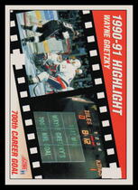 1991 Score Base Set #413 Wayne Gretzky