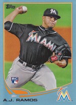 2013 Topps Blue Wal-Mart Exclusive #175 A.J. Ramos