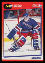 1991 Score Canadian (Bilingual) #120 Mike Richter