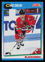 1991 Score Canadian (English) #455 Chris Chelios