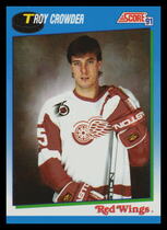 1991 Score Canadian (English) #602 Troy Crowder