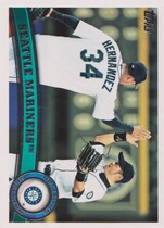 2011 Topps Base Set Series 2 #589 Seattle Mariners