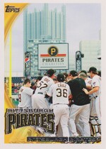 2010 Topps Base Set Series 2 #608 Pittsburgh