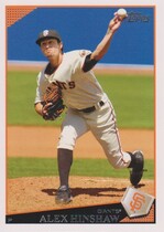 2009 Topps Base Set Series 1 #274 Alex Hinshaw