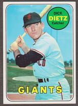 1969 Topps Base Set #293 Dick Dietz