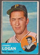1963 Topps Base Set #259 Johnny Logan