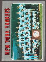 1970 Topps Base Set #399 Yankees Team Card