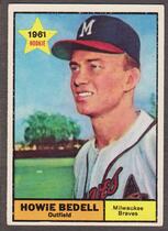1961 Topps Base Set #353 Howie Bedell