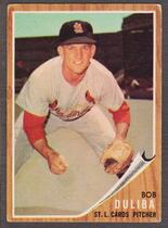 1962 Topps Green Tint #149 Bob Duliba