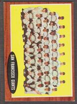 1962 Topps Base Set #226 Giants Team