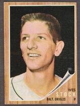 1962 Topps Base Set #442 Wes Stock