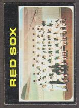 1971 Topps Base Set #386 Red Sox Team